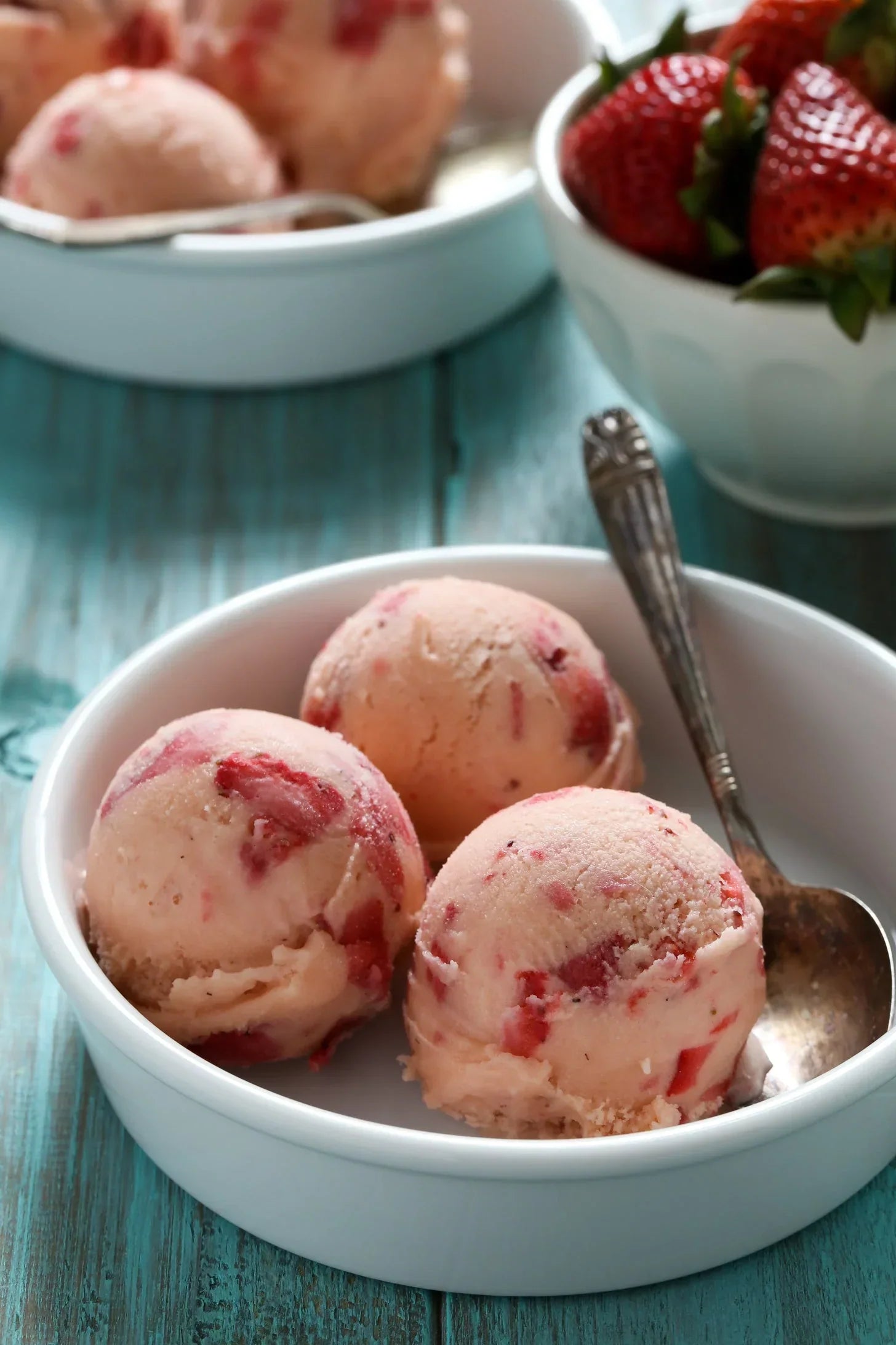 Strawberry Protein Ice Cream